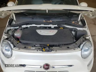 2017 FIAT 500e with VIN 3C3CFFGE9HT525304, listed as a Copart auction lot 61429425 with 33,270 mi miles and Salvage title. Bid and sale history available at DreamBid. Image 11.