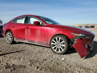 2020 Mazda 3 Premium with VIN 3MZBPBEM6LM126132, listed as a Copart auction lot 85824724 with 30,110 mi miles and Salvage Title. Bid and sale history available at DreamBid. Image 4.