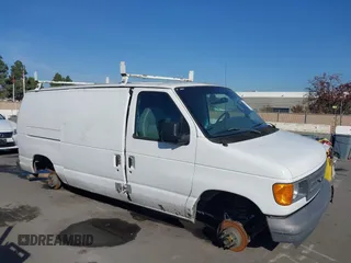 2007 Ford Econoline Cargo Commercial with VIN 1FTNE24L47DA33108, listed as a IAAI auction lot 41047719 with Not provided miles and . Bid and sale history available at DreamBid. Image 1.