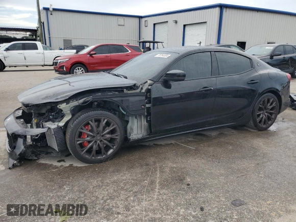 2021 Maserati Ghibli with VIN ZAM57XSS4M1368749, listed as a Copart auction lot 70784004 with 43,930 mi miles and Salvage Title. Bid and sale history available at carsss.com. Image 1.