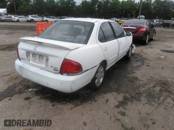 2006 Nissan Sentra S z VIN 3N1CB51D06L503631, wystawiony jako IAAI lot #42411629 z przebiegiem 198 884 mil mil oraz . Historia ofert i sprzedaży dostępna na DreamBid. Obrazek 4.