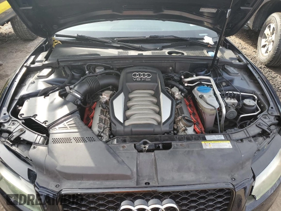 2011 Audi S5 Prestige with VIN WAUVVAFR6BA047949, listed as a Copart auction lot 76336094 with 96,950 mi miles and Salvage Title. Bid and sale history available at carsss.com. Image 11.