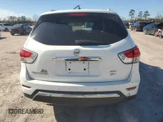 2013 Nissan Pathfinder SV with VIN 5N1AR2MM8DC657504, listed as a Copart auction lot 86372854 with 126,646 mi miles and Salvage Title. Bid and sale history available at carsss.com. Image 6.