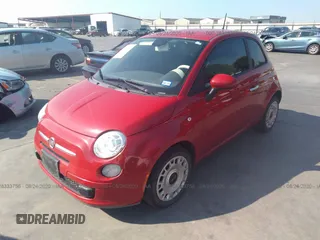 2013 FIAT 500 Pop with VIN 3C3CFFARXDT739174, listed as a IAAI auction lot 28333756 with 32,884 mi miles. Bid and sale history available at carsss.com. Image 2.