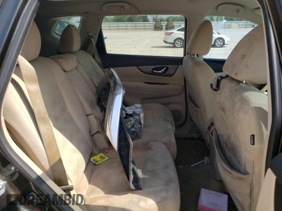 2014 Nissan Rogue SV with VIN 5N1AT2MT5EC805568, listed as a Copart auction lot 52109045 with 184,033 mi miles and Salvage Title. Bid and sale history available at carsss.com. Image 12.