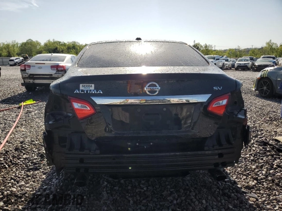 2017 Nissan Altima 2.5 SV with VIN 1N4AL3AP6HC119258, listed as a Copart auction lot 52813665 with 215,300 mi miles and Salvage Title. Bid and sale history available at carsss.com. Image 6.
