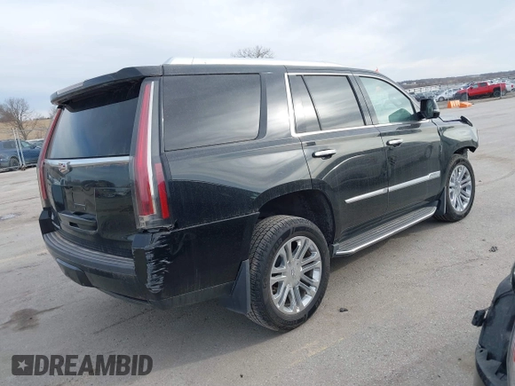 2016 Cadillac Escalade z VIN 1GYS4AKJ5GR411967, wystawiony jako IAAI lot #41848021 z przebiegiem 120 579 mil mil oraz . Historia ofert i sprzedaży dostępna na DreamBid. Obrazek 4.