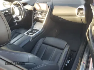 2019 BMW 8 Series M850i xDrive with VIN WBAFY4C50KBX39181, listed as a Copart auction lot 43533615 with Not provided miles and Salvage title. Bid and sale history available at DreamBid. Image 8.