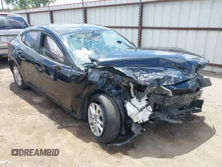 2016 Mazda 3 i Touring with VIN 3MZBM1V76GM261209, listed as a IAAI auction lot 39822440 with 104,780 mi miles. Bid and sale history available at carsss.com. Image 1.