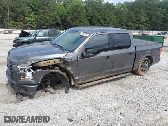 2016 Ford F-150 XL with VIN 1FTEW1CP3GKD20186, listed as a Copart auction lot 59256505 with 112,551 mi miles and Salvage title. Bid and sale history available at DreamBid. Image 1.