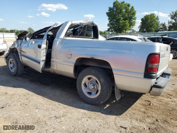 2001 Dodge Ram 1500 Work Special with VIN 1B7HC16X91S144351, listed as a Copart auction lot 69408904 with 0 mi miles and Salvage Title. Bid and sale history available at carsss.com. Image 2.
