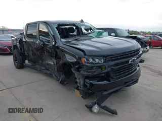 2021 Chevrolet Silverado 1500 RST with VIN 3GCPWDED0MG199357, listed as a IAAI auction lot 41355019 with 93,943 mi miles. Bid and sale history available at carsss.com. Image 1.