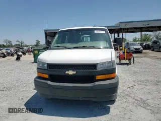 2020 Chevrolet Express Cargo Van with VIN 1GCWGAFP4L1213175, listed as a Copart auction lot 52232035 with 107,999 mi miles and Non Repairable. Bid and sale history available at carsss.com. Image 14.