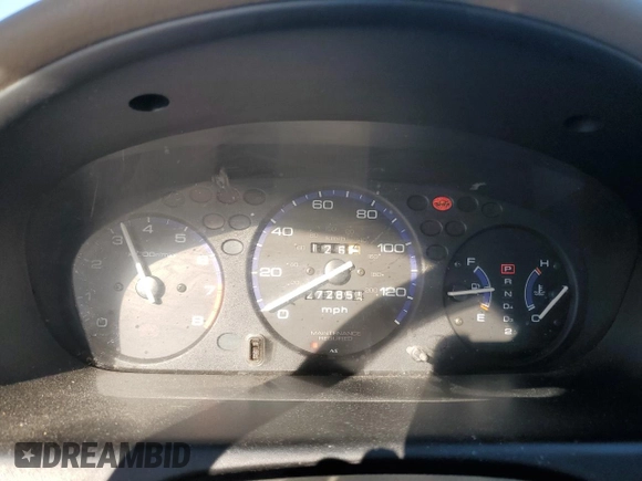 1999 Honda Civic LX with VIN 2HGEJ6676XH573762, listed as a Copart auction lot 44687825 with 272,852 mi miles and Salvage Title. Bid and sale history available at DreamBid. Image 9.