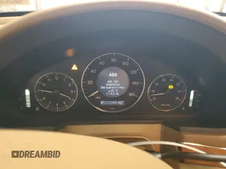 2009 Mercedes-Benz E 350 with VIN WDBUH87X29B413291, listed as a Copart auction lot 82112004 with 203,358 mi miles and Salvage Title. Bid and sale history available at DreamBid. Image 9.