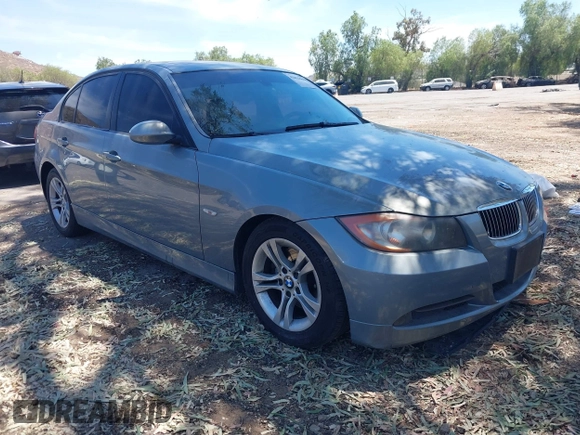 2008 BMW 3 Series 328i with VIN WBAVC53538F008892, listed as a IAAI auction lot 42828868 with 133,267 mi miles and . Bid and sale history available at DreamBid. Image 1.