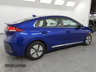 2021 Hyundai Ioniq SE with VIN KMHC75LC5MU261078, listed as a Copart auction lot 52947955 with 133,525 mi miles and Clean Title. Bid and sale history available at DreamBid. Image 3.