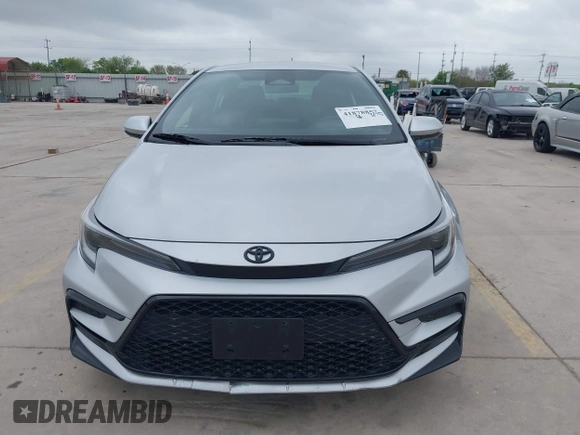 2023 Toyota Corolla SE with VIN JTDS4MCE0P3514662, listed as a IAAI auction lot 41878857 with 52,674 mi miles and . Bid and sale history available at DreamBid. Image 13.
