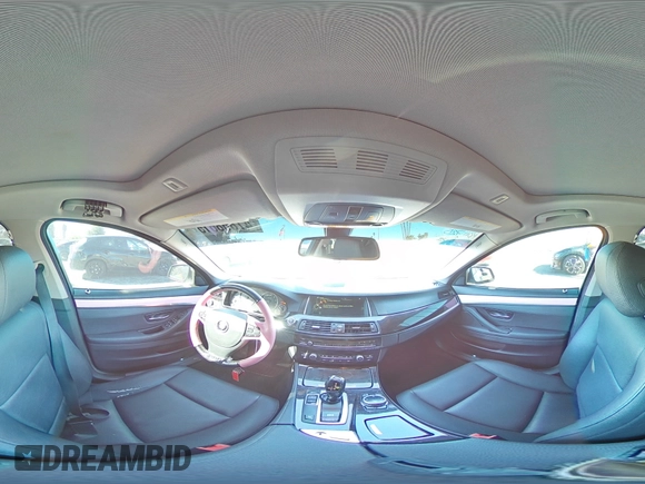 2014 BMW 5 Series 528i with VIN WBA5A5C56ED509725, listed as a Copart auction lot 47868615 with 109,344 mi miles and Salvage Title. Bid and sale history available at carsss.com. Image 12.
