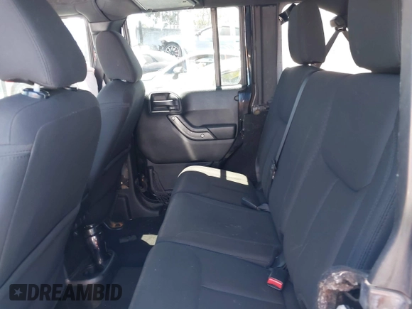 2017 Jeep Wrangler Unlimited Sport with VIN 1C4HJWDG1HL551090, listed as a IAAI auction lot 42619497 with 92,693 mi miles and . Bid and sale history available at DreamBid. Image 8.