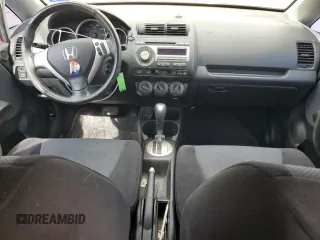 2008 Honda Fit Sport with VIN JHMGD38658S011457, listed as a Copart auction lot 43973425 with 103,314 mi miles and Salvage Title. Bid and sale history available at carsss.com. Image 8.