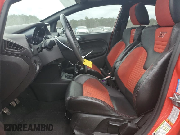 2015 Ford Fiesta ST with VIN 3FADP4GX7FM148407, listed as a Copart auction lot 46087425 with 108,616 mi miles and Clean Title. Bid and sale history available at carsss.com. Image 7.