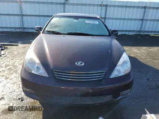 2004 Lexus ES 350 with VIN JTHBA30G945026429, listed as a Copart auction lot 44203505 with 143,927 mi miles and Salvage Title. Bid and sale history available at DreamBid. Image 5.