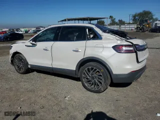 2019 Lincoln Nautilus Reserve with VIN 2LMPJ8L90KBL50590, listed as a Copart auction lot 49996625 with 65,164 mi miles and Salvage Title. Bid and sale history available at carsss.com. Image 2.