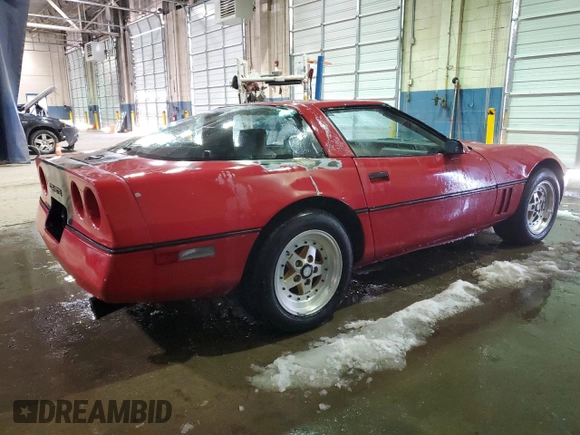 1984 Chevrolet Corvette z VIN 1G1AY0789E5120004, wystawiony jako Copart lot #45054405 z przebiegiem 43 294 mil mil oraz Czysty tytuł • Clean title. Historia ofert i sprzedaży dostępna na DreamBid. Obrazek 3.