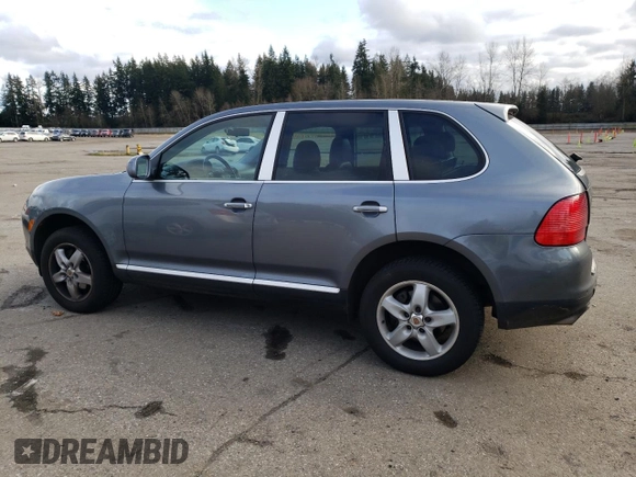2004 Porsche Cayenne with VIN WP1AA29P44LA23216, listed as a Copart auction lot 46290925 with 140,655 mi miles and Salvage Title. Bid and sale history available at carsss.com. Image 2.