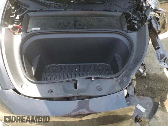 2024 Tesla Model Y with VIN 7SAYGDED6RF091715, listed as a Copart auction lot 56535585 with 23,120 mi miles and Salvage title. Bid and sale history available at DreamBid. Image 11.
