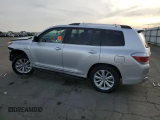 2011 Toyota Highlander Hybrid Limited with VIN JTEDC3EHXB2001572, listed as a Copart auction lot 79129854 with 150,193 mi miles and Salvage Title. Bid and sale history available at carsss.com. Image 2.