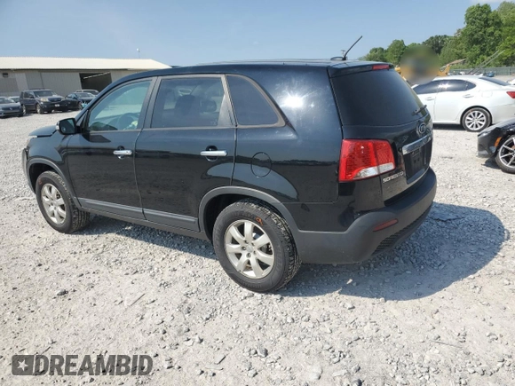 2012 Kia Sorento LX with VIN 5XYKT4A60CG233384, listed as a Copart auction lot 55022945 with 160,141 mi miles and Salvage Title. Bid and sale history available at DreamBid. Image 2.