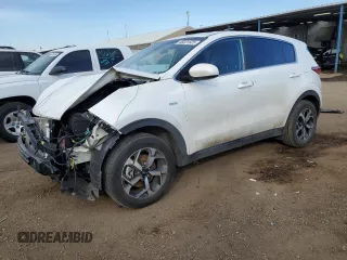 2022 Kia Sportage LX with VIN KNDPMCAC5N7000264, listed as a Copart auction lot 48331525 with 46,509 mi miles and Salvage Title. Bid and sale history available at carsss.com. Image 1.