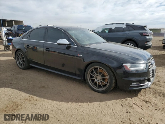 2016 Audi S4 Premium Plus with VIN WAUBGAFL4GA011922, listed as a Copart auction lot 50054205 with 188,178 mi miles and Clean Title. Bid and sale history available at carsss.com. Image 4.