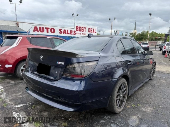 2006 BMW 5 Series 530i with VIN WBANE73586CM37059, listed as a Copart auction lot 54978135 with 133,255 mi miles and Clean Title. Bid and sale history available at carsss.com. Image 4.