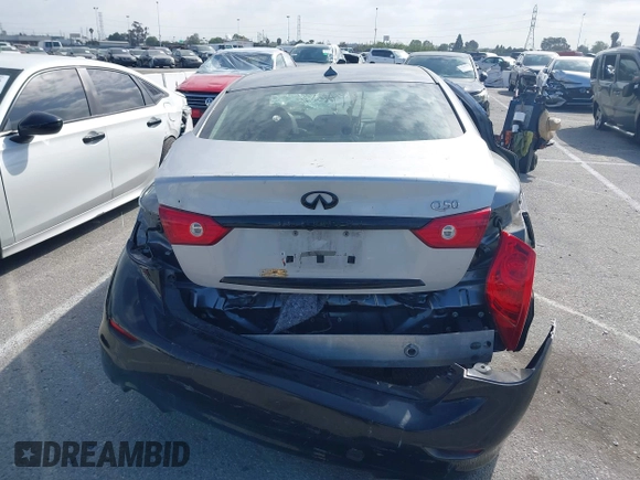 2016 Infiniti Q50 Premium with VIN JN1EV7AP9GM305160, listed as a IAAI auction lot 41906188 with 92,171 mi miles and . Bid and sale history available at DreamBid. Image 16.