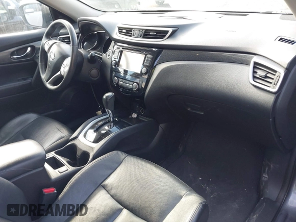 2015 Nissan Rogue SL with VIN 5N1AT2MV4FC862749, listed as a IAAI auction lot 41418258 with 169,968 mi miles and . Bid and sale history available at carsss.com. Image 5.