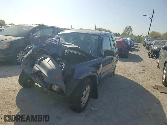 1997 Honda CR-V with VIN JHLRD1852VC072036, listed as a Copart auction lot 75325294 with 39,660 mi miles and Salvage Title. Bid and sale history available at carsss.com. Image 10.