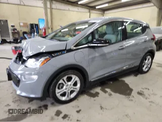 2019 Chevrolet Bolt EV LT with VIN 1G1FW6S03K4129153, listed as a Copart auction lot 63211325 with 55,465 mi miles and Salvage title. Bid and sale history available at DreamBid. Image 1.