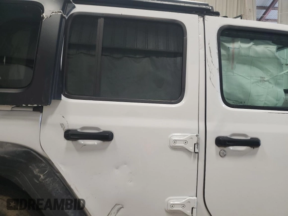 2024 Jeep Wrangler Sport S with VIN 1C4PJXDN1RW329424, listed as a Copart auction lot 61502455 with 20,426 mi miles and Clean title. Bid and sale history available at DreamBid. Image 10.