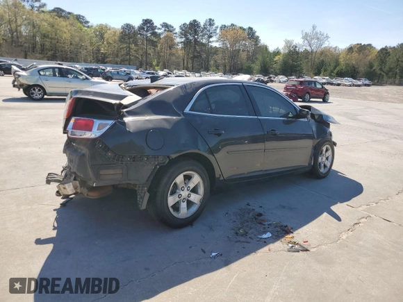 2015 Chevrolet Malibu LS with VIN 1G11B5SL7FF277343, listed as a Copart auction lot 50810405 with 192,075 mi miles and Salvage Title. Bid and sale history available at DreamBid. Image 3.