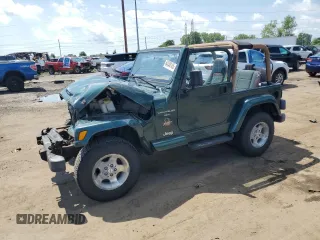 2000 Jeep Wrangler Sahara with VIN 1J4FA59S7YP733250, listed as a Copart auction lot 64248145 with Not provided miles and Clean title. Bid and sale history available at DreamBid. Image 1.