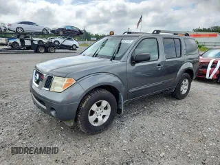 2005 Nissan Pathfinder LE with VIN 5N1AR18U55C779758, listed as a Copart auction lot 63161935 with 194,999 mi miles and Clean title. Bid and sale history available at DreamBid. Image 1.