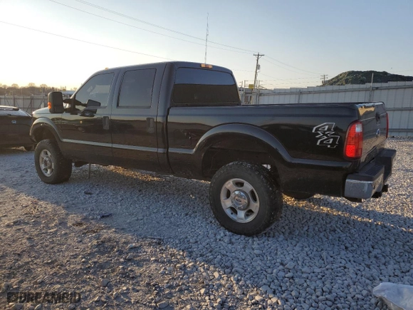 2015 Ford Super Duty F-250 SRW Lariat with VIN 1FT7W2B66FEC87477, listed as a Copart auction lot 46131845 with 188,972 mi miles and Salvage Title. Bid and sale history available at carsss.com. Image 2.