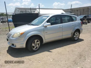 2005 Pontiac Vibe with VIN 5Y2SL638X5Z443554, listed as a Copart auction lot 61015955 with 165,501 mi miles and Salvage title. Bid and sale history available at DreamBid. Image 1.