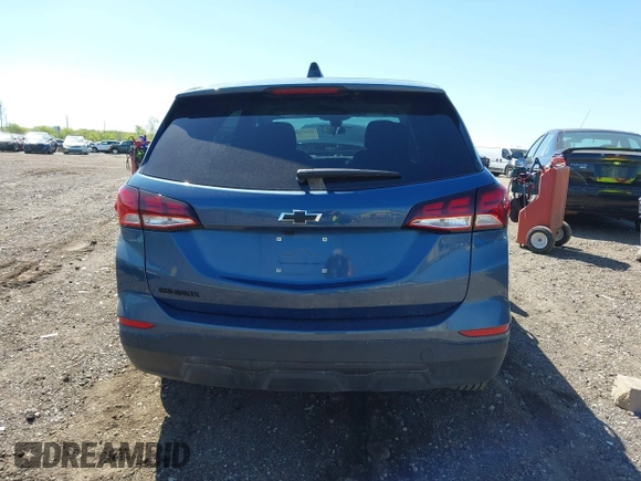 2024 Chevrolet Equinox LS with VIN 3GNAXHEG9RL366616, listed as a IAAI auction lot 42214696 with 8,132 mi miles and . Bid and sale history available at DreamBid. Image 17.