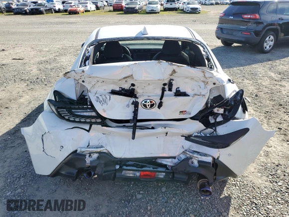 2023 Toyota GR86 Premium with VIN JF1ZNBF15P8764271, listed as a Copart auction lot 43084845 with 10,585 mi miles and Salvage Title. Bid and sale history available at carsss.com. Image 6.