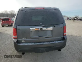 2013 Honda Pilot EX-L with VIN 5FNYF3H62DB005493, listed as a Copart auction lot 42238615 with 189,176 mi miles and Salvage title. Bid and sale history available at DreamBid. Image 6.