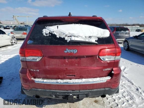 2014 Jeep Grand Cherokee Limited with VIN 1C4RJFBG1EC140971, listed as a Copart auction lot 45890845 with 164,862 mi miles and Salvage Title. Bid and sale history available at carsss.com. Image 6.